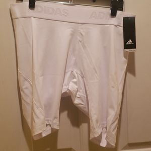 NWT  - Adidas Men White Tights